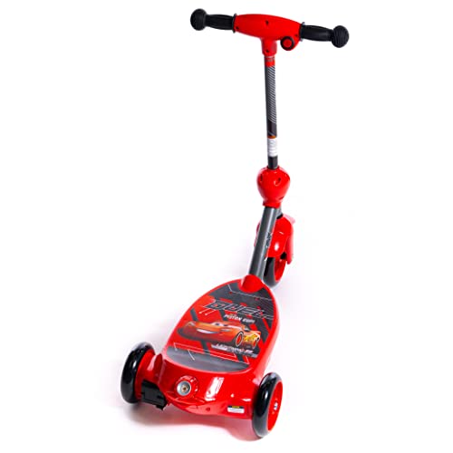 Huffy Disney Pixar Cars Bubble Electric Scooter For Kids 3-5 Years 6v Battery Toy Ride On Scooter With Bubble Machine ft Lightning McQueen, Red, One Size - Image 4