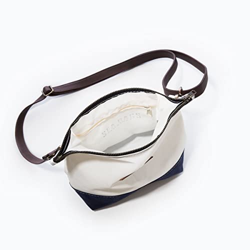 Sea Bags Recycled Sail Cloth Chebeague Crossbody Bag, Crossbody Bags for Women, Travel Purse Made in the USA3