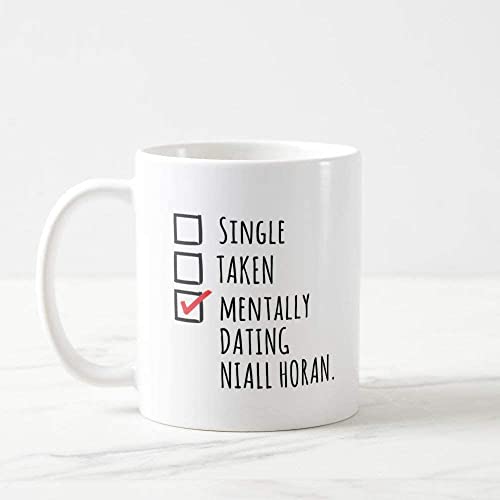 Mentally Dating Niall Horan Taza One Direction One Direction Taza Niall Horan Merch Niall Horan Tour NH Logo Niall Horan Harry Styles