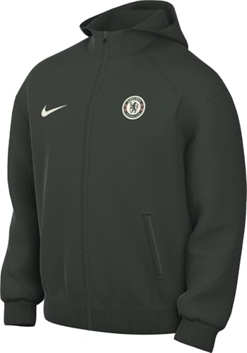 FC Chelsea Strike Nike Dri-FIT HJ6948 Veste de survêtement de football en tricot à capuche pour homme