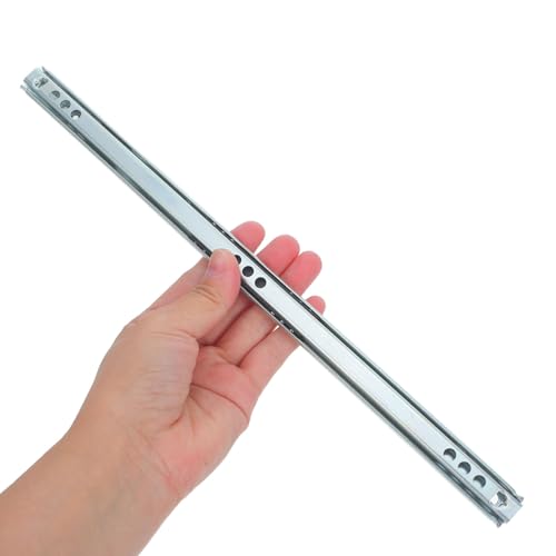Guías para cajones con rodamientos de bolas y riel de extensión completa de 12.2" 6
