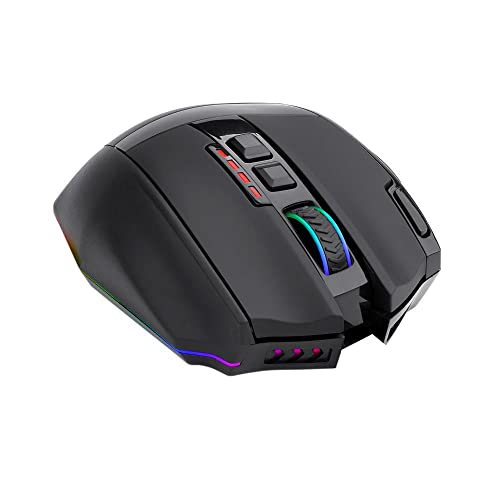 Redragon MOUSE GAMER M801P-RGB SNIPER PRO PRETO glide