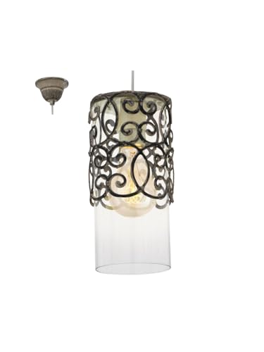 Lustre à suspension vintage pour éclairer un couloir sombre