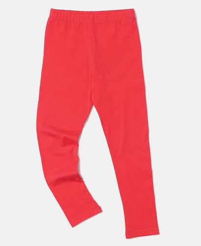 Image of Jockey Girl's High Rise UG08 Super Combed Cotton Elastane Stretch Slim Fit Leggings (Prints May Vary)
