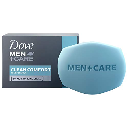 Unilever DOVE MEN + CARE Body Soap and Face Bar to Hydrate Skin Clean Comfort More Moisturizing Than Bar Soap 3.75 oz 6 Bars