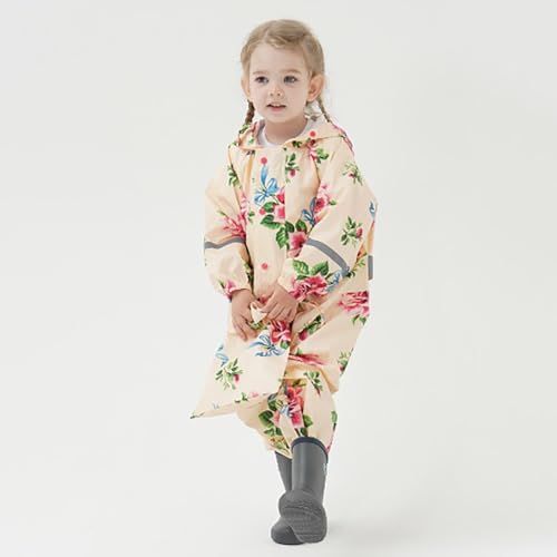 Kids Boys Girls Rain Jacket Poncho Walking Raincoat Disposable Portable Outdoor Reflective Strips Fashion2