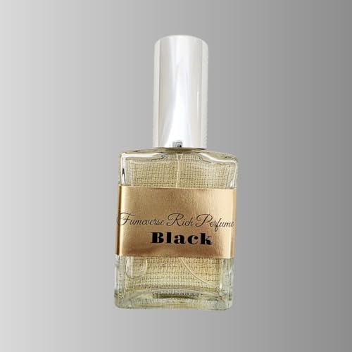 Mens Cologne Black, Long-Lasting Fragrance for men, Walk in attitude, Eau de Parfum Notes # Cedar, Cypress, Plum Blossom, Lemon, Balm, Vanilla - Gifts for Men 30mL (Black) unisex Cologne