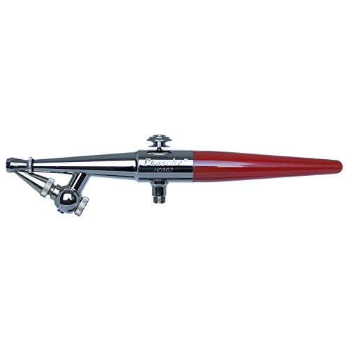 Image of Paasche Airbrush H-Set Single Action Siphon Feed Airbrush Set , Red