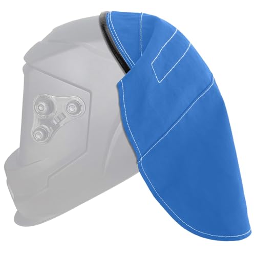 Cobertura para Careta de Soldar, Protector de Cuello Azul miniatura 1