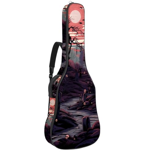 Étui de guitare acoustique 34 pouces étanche pour musiciens nomades