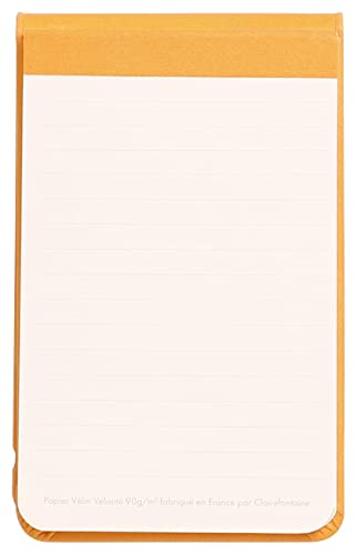 RHODIA 118308C, Orange Rigid Notebook Webnotepad, A6, Lined, 192 Detachable Pages, Ivory Clairefontaine Paper 90 g/m - Image 2