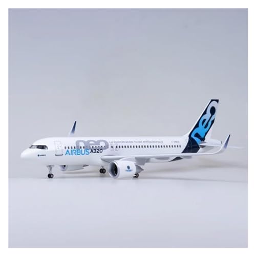 A320NEO avion miniature résine 47cm 1/80 avec train d'atterrissage