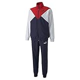 PUMA mens Track Set Suit, Peacoat, Small US