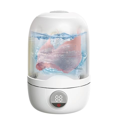 Lavadora De Ropa Interior - Mini Lavadora, Taza Recargable De 1,1 L, Herramienta De Limpieza Portátil | Sujetador, Calcetines, Toallas, Ropa De Bebé, Depurador De Ropa Para