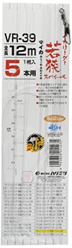 HARIMITSU VR-39 Squid Leader Fluorocarbon 12 m miniatura 2