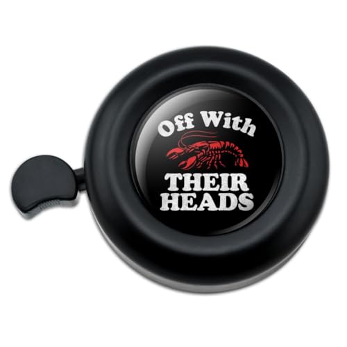 Graphics & More Off with Their Heads Crawfish Bicycle Handlebar Bike Bell