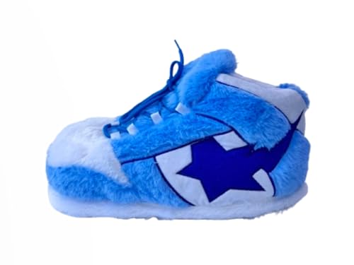 CUTEGAL Sneaker Slippers Star Fluffy Shoes Memory Foam One Size Indoor Comfy and Trendy for Men Unisex Home Pantuflas