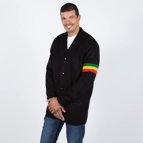 Image of Stewart & Strauss Cardigan Varsity Letter Sweater | American style button front letter sweater knit since 1977, heavyweight and ready for chenille letters and patches