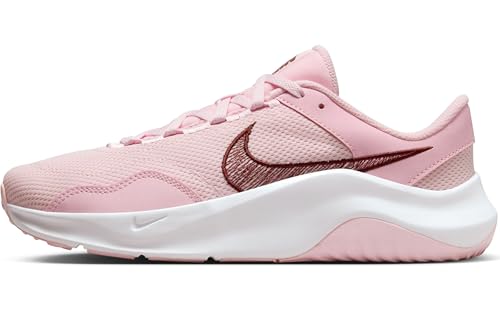 NIKE Legend Essential 3 Next Nature Zapatillas de Training-Mujer, Shoes, Pink Foam/Dark Team Red-Fierce Pink, 40 EU