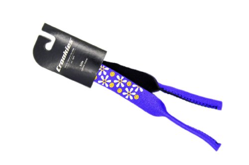 Croakies Retenedor de Gafas niños, Infantil Niños niña, CRKDY12HT, Margarita, 26" x 3/4"