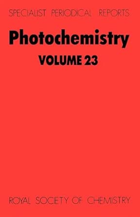 Photochemistry: Volume 23 book cover