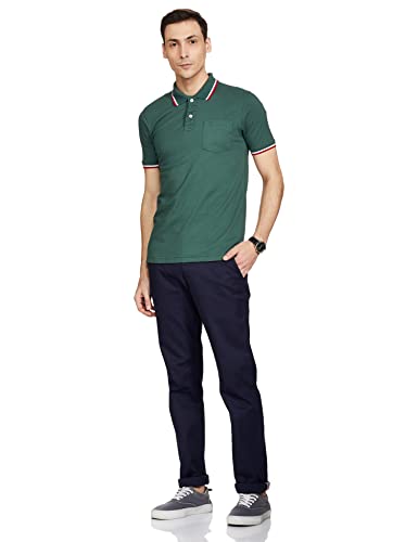 Image of Amazon Brand - INKAST Men's Solid Regular Fit Polo Shirt