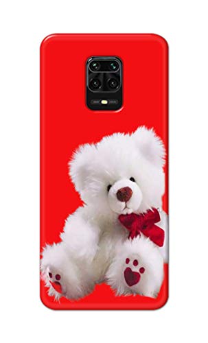 Image of PRINTFIDAA Teddy Bear Love Romantic Valentines Day Dumbo Printed Designer Hard Back Case Cover for Xiaomi Redmi Note 9 Pro /Redmi Note 9 Pro Max /Poco M2 Pro (6.67 inch) -(SF) MVN1001