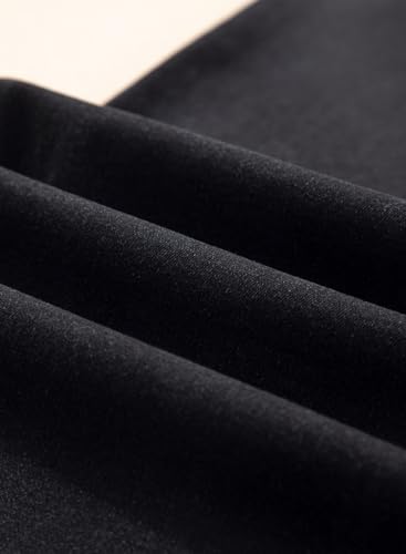 Sidefeel Women's Button Fly Jeans High Waisted Straight Leg Stretchy Trendy Raw Hem Wide Leg Denim Pants4