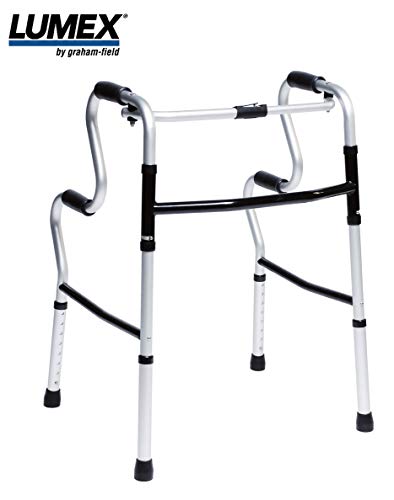 Lumex 3-in-1 UpRise - A Folding Walker, Stand-Up Aid, Toilet Safety Rail