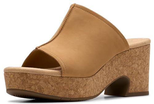 Clarks Women's Nerisa Vine Cork Wedge Sandal