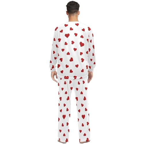 Long Sleeve Pajama Set for Unisex PJs Family Matching Pajama Sleepwear 2 Piece Set3