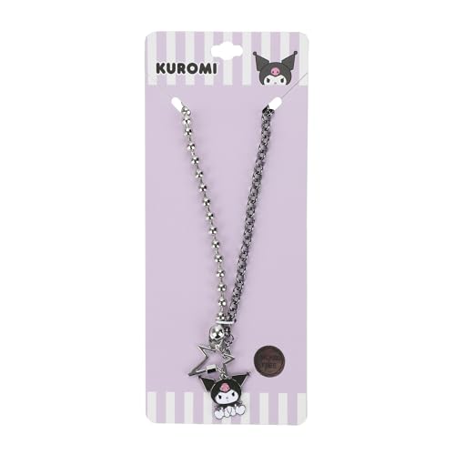 Bioworld Kuromi Star Necklace With Two Chain Options4