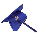 Veemoon Graduation Cap Unisex Mit Quaste Stilvoller Abschluss Hut Für Bildungsstufen Langlebig Für Graduierungsfeiern Und Veranstaltungen