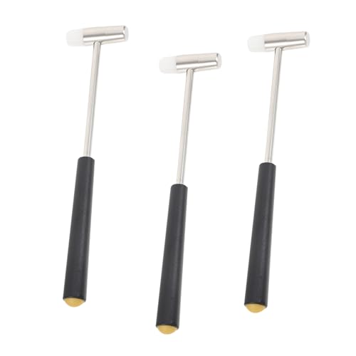 COSMEVIVI Accessories for Boys 3pcs Block Assembly Hammers Kids Toy Construction Tools Smooth Edges Safe for Kids