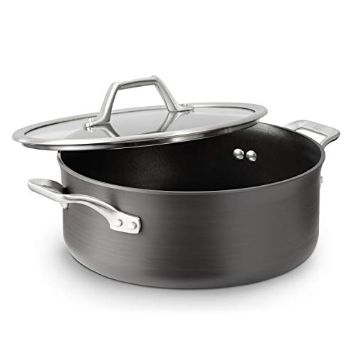 Comparison: Best Calphalon Stainless Steel Dutch Oven 10 Calphalon Signature Hard-Anodized Nonstick Dutch Oven, 5-Quart, Oven-Safe, PFOA-Free, Black