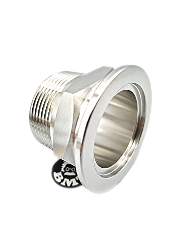 Image of KF40 Flange to Male NPT /MNPT Fitting (ISO-KF KF40 QF40 NW40) (1-1 /4 inch MNPT x KF40)