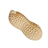Idéal pour les photos : utilisez cette grosse cacahuète factice comme accessoire photo pour ajouter une touche de créativité et de fantaisie à vos clichés, les rendant plus attrayants. décoration cacahuète adorable