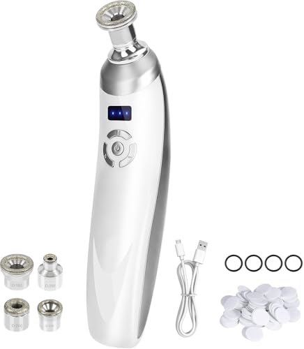 GHWMYD Appareil De Microdermabrasion Diamant Professionnel, Appareil Portable à Cristaux Pour Le Soin Du Visage, Kit D'élimination Des Points Noirs