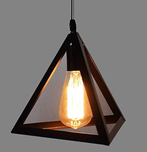 GreyWings Hanging Pendant Ceiling Light Lamp, Black, Triangle, Metal (B07CY2N3XB) Amazon Price History, Amazon Price Tracker