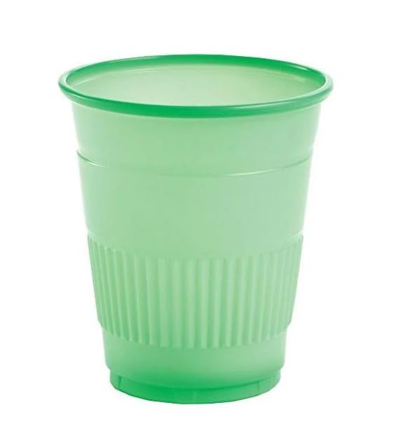 American Goods 500/Cs MINT GREEN Plastic Cups 5oz. Disposable Heavy Duty Dental Office Cups Double Coated Comfort Cups for Dental, School, Office, Party