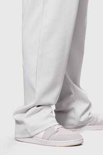 Image of FUAARK Mens Eclipse Straight Tracks Oversized Cotton Gym & Streetwear Pants