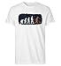 Camiseta para hombre Hockey Evolution Retro | 369 Blanco M