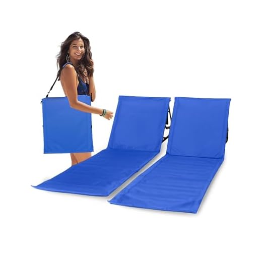 Beach Chairs Folding Lightweight (Set of 2) - Camping Chairs For Adults, Chaise Lounge Lawn Chairs For Outdoor Relaxing and Sun Tanning Chair