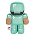 Mattel Minecraft Diamond Steve Soft Plush Collectible Pixelated Design Famous Game Character Toy for Kids 3+ Years HPP23