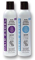 Hair Excel, Daily Protein Enriched Shampoo, for Thicker Fuller Healthier Looking Hair, You Will Feel and See Immediate R