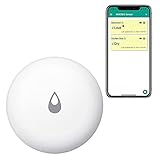 MOCREO Water Leak Sensor, Wireless, with App Alerts and Remote Monitor, for Kitchen Bathroom...