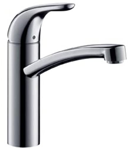 hansgrohe Küchenarmatur Focus M41 (Wasserhahn Küche mit 360° Schwenkfunktion und hohem Auslauf 160mm) Chrom