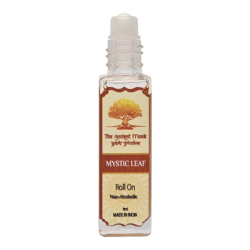 Image of Roll-On | 100% Natural Alcohol-Free Perfume Oil | Long-Lasting Unisex Fragrance | Ayurvedic Perfume for Men & Women - 8 ml (Mystic Leaf)