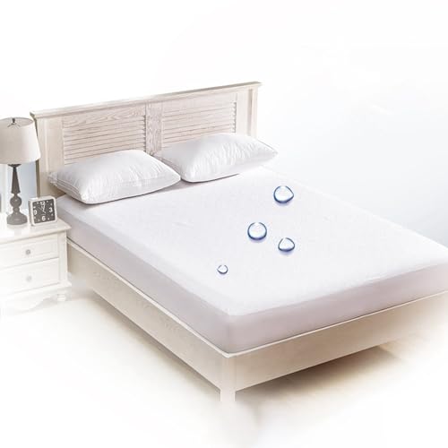 Protector de colchón 80x200 impermeable antiácaros funda protectora de chinches 2uds 5