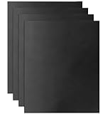 Grill Pad, 4 Pcs 15.7 Inch x 13 Inch Teflon Reusable Non-stick Barbecue Mat for Outdoor Grilling BBQ (4)